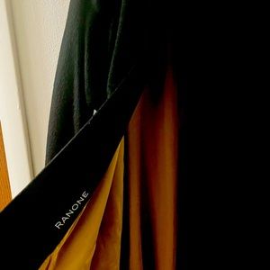 Ranone black long coat